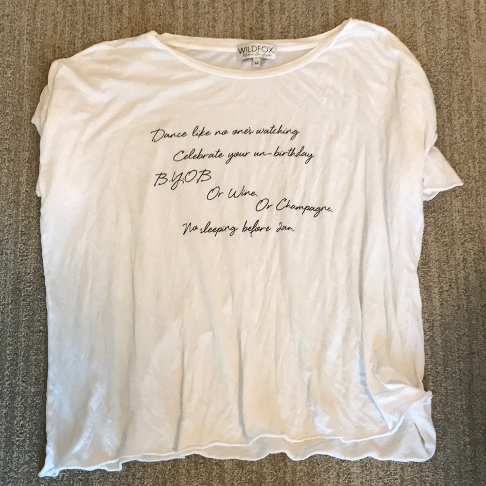WILDFOX tee - oversized